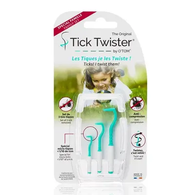 O'TOM Tick Twister x3