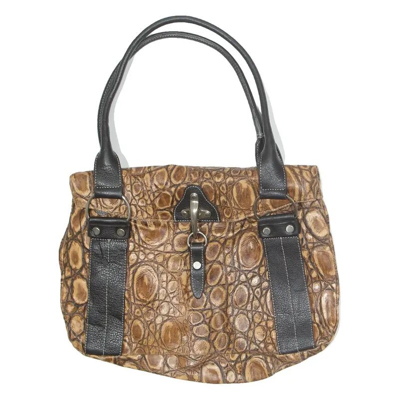 Womens Shoulder Bag Brown Leather