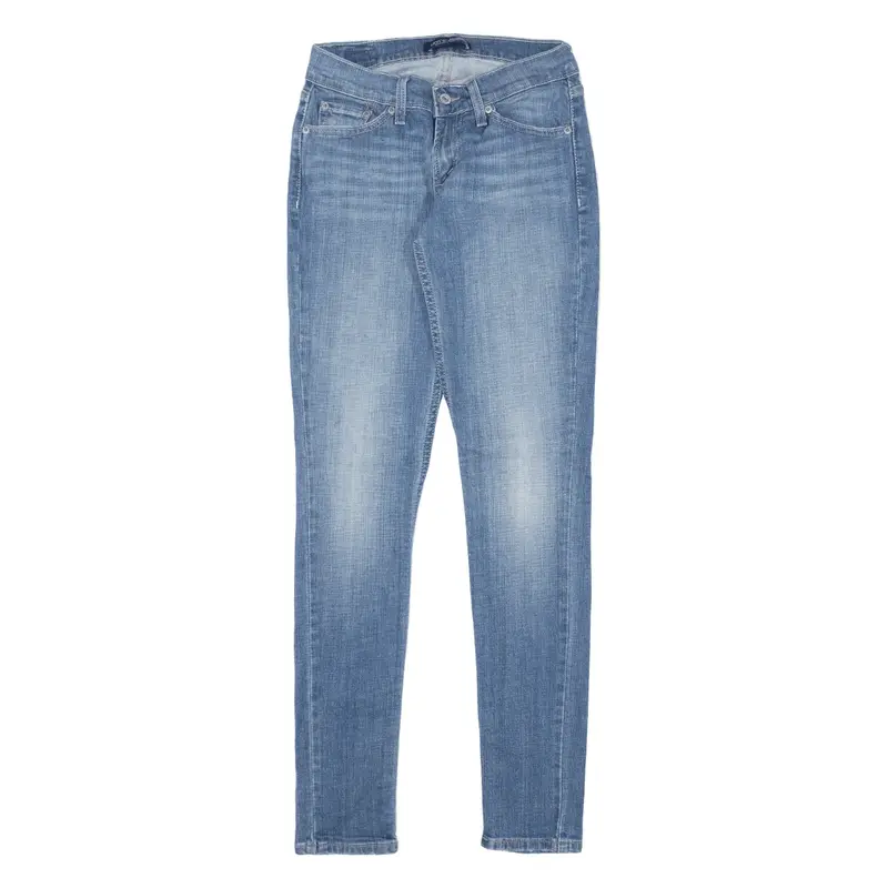 LEVI'S Jeans Blue Denim Slim Skinny Stone Wash Womens W25 L32
