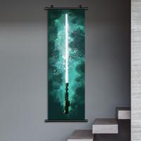 Sword Pattern Hanging Picture for Room Decor, Modern Wall Art Mural, Wall Decor for Home Living Room Bedroom, Dorm Essentials...