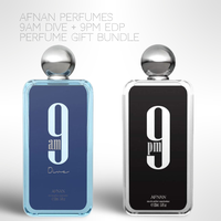 Afnan Perfumes 9AM Dive + 9pm EDP 100ML (3.4Oz) By Afnaan - Long Lasting Fragrance For Men - Fragrance Bundle niche  fragranc...