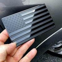 3D Car Flag Sticker, Multipurpose Car & Truck Decals, Military Flag USA Decal Bumper Sticker for Truck SUV Motorcycle, Univer...