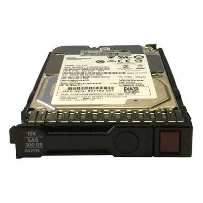 862125-001 HP 300GB 12Gb/s SAS 15000 2.5-inch Hard Drive
