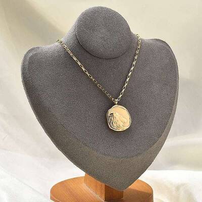304 Stainless Steel Constellation Pendant Necklaces