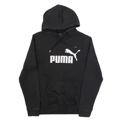 PUMA Womens Black Hoodie UK 12