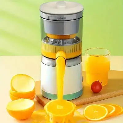 Cordless Orange Juicer Machine, 1 Count USB Electric Juicer, Portable Blender for Fruit, Electric Citrus Juicer - for Lemons ...