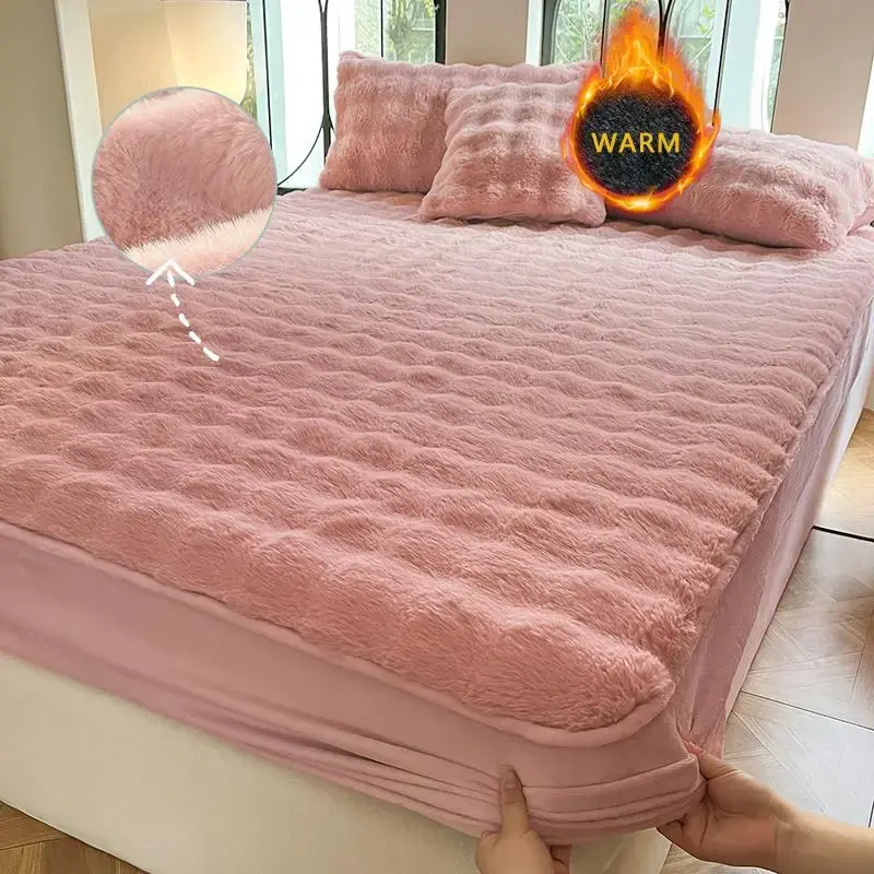 Solid Color Bed Cover, 1 Count Soft Comfortable Bedspread, Warm Bedding   Supplies for Bedroom Hotel Dormitory