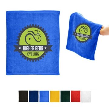 150 Custom Hemmed Cotton Rally Towel - Machine Washable