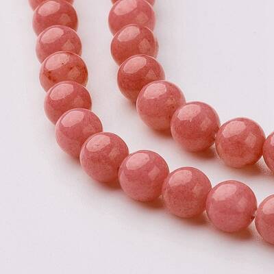 Natural Mashan Jade Round Beads Strands