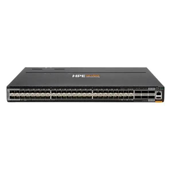 JL719C HP Aruba Networking CX 8360‑48Y6C v2 48-Ports 25Gb/s SFP/SFP+/SFP28 4 Sec 6x 100Gb/s QSFP+/QSFP28 2 Sec Switch