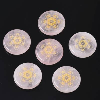 Natural Rose Quartz Cabochons