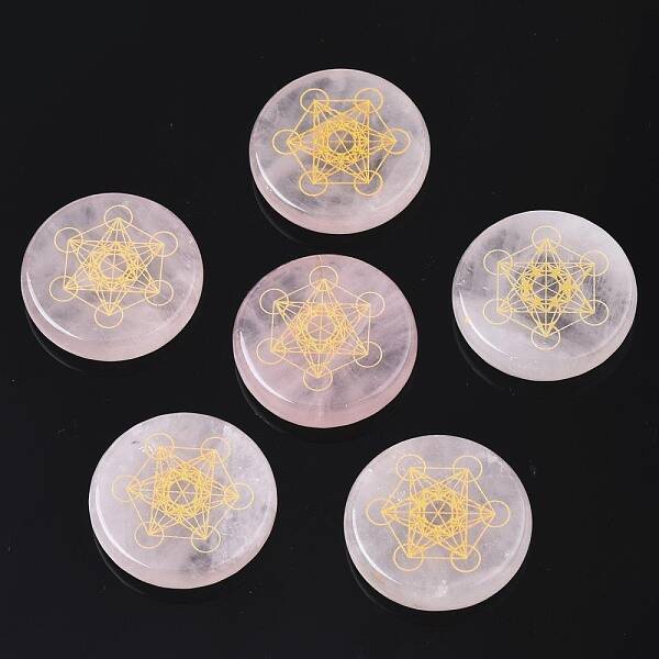 Natural Rose Quartz Cabochons