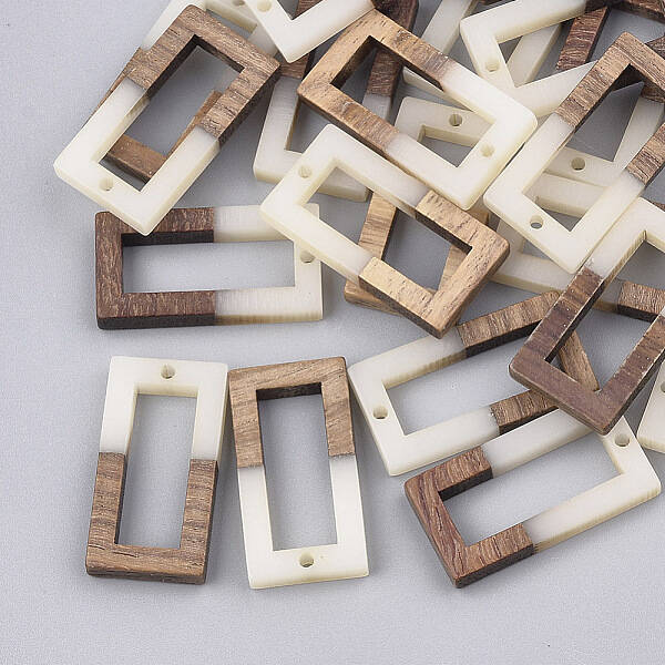 Resin & Wood Pendants