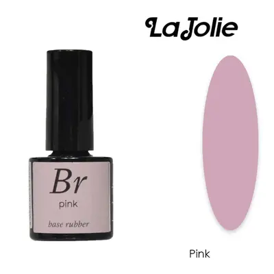Rubber pink base la jolie 7ml