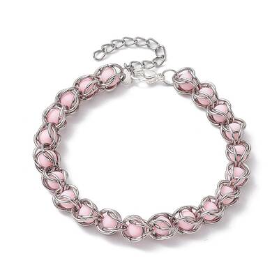 Opaque Acrylic Beaded Bracelets