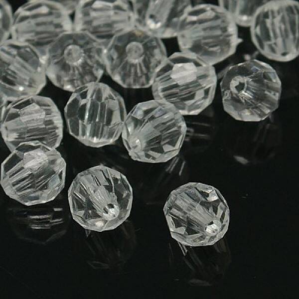 Transparent Acrylic Beads