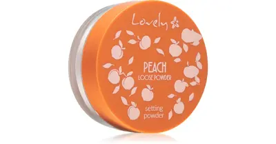 Lovely Peach mattifying fixing powder