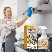 100ml Oil Stain Cleaner, 1 Count Degreaser Cleaner Spray, Household Kitchen Cleaning Tool for Oven, Stove, Range Hood, Cleane...
