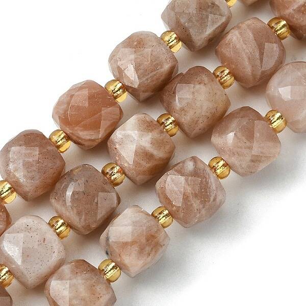 Natural Sunstone Beads Strands