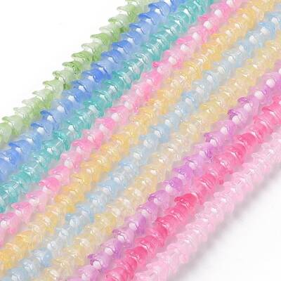 Transparent Glass Beads Strands