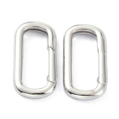 Rack Plating Brass Keychain Clasps