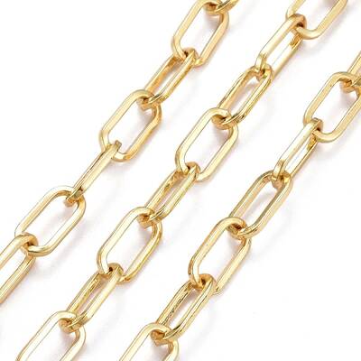 Brass Paperclip Chains