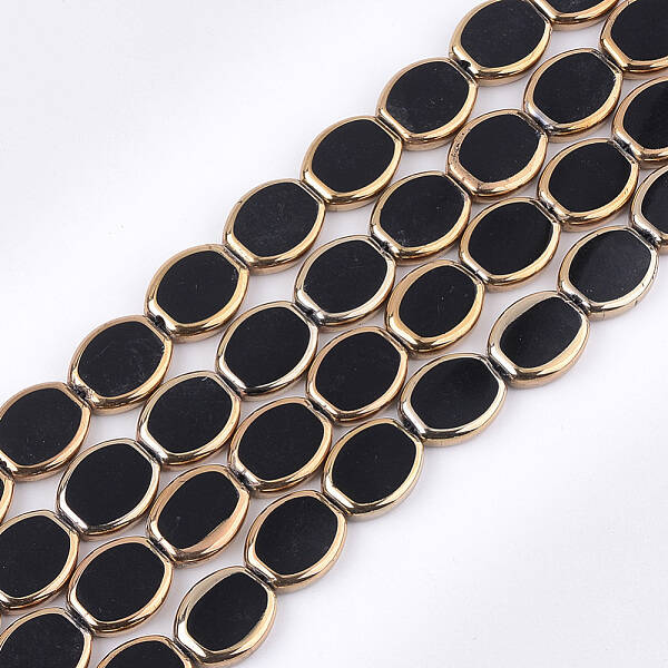 Electroplate Glass Beads Strands