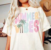 Comfort Colors Summer Shirt, Trendy Shirt, Hello Summer Shirt, Best Gifts for Her, Beach Shirt, Cotton, Casual Fitted Tee, Me...