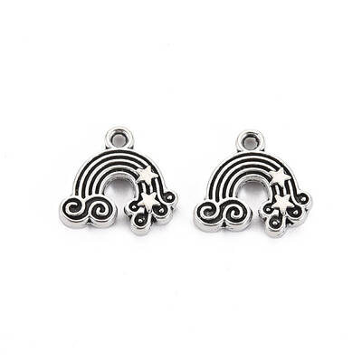 Tibetan Style Alloy Pendant Enamel Settings