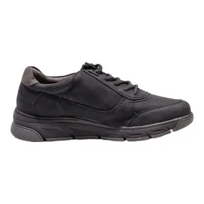 BAMA Sneaker Trainers Black Leather Womens UK 5