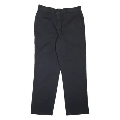 DICKIES Workwear Mens Trousers Black Regular Straight W36 L32