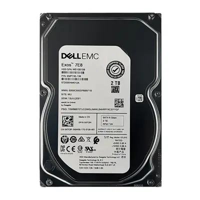 X7C91 Dell 2TB 6Gb/s SATA 7200 3.5-Inch Hard Drive