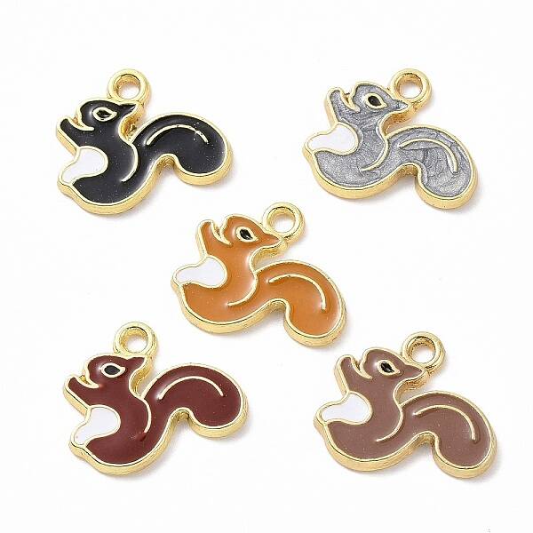 Alloy Enamel Pendants