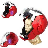 Iron Hero MK 5 1:1 Wearable Helmet - Voice, Touch, and Remote Control with LED Eyes, Realistic Sound Effects, Perfect for Cos...