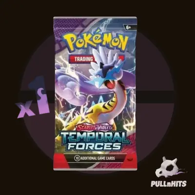 SV Temporal Forces Booster Pack Pokemon Trading Card Game