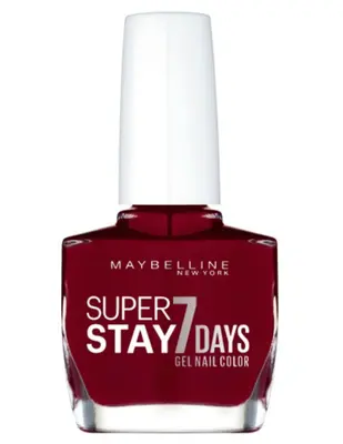 Maybelline Strong Super Stay 7 Days Top Coat Nail Polish 265 Vino Divino 10 ml