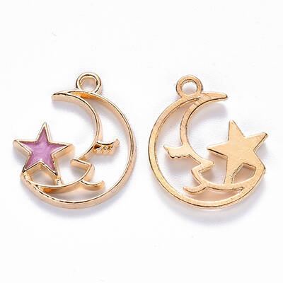 Alloy Enamel Pendants