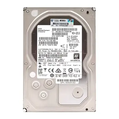 HUS726040AL5214 HGST 4TB 12Gb/s SAS 7200 3.5-inch 128MB Hard Drive