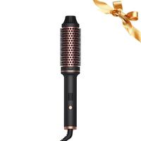 1.5 Inch Thermal Brush, Heated Round Brush with LCD Display, Round Brush Makes Hair Shinier & Smoother for Beach Waves, Hair ...