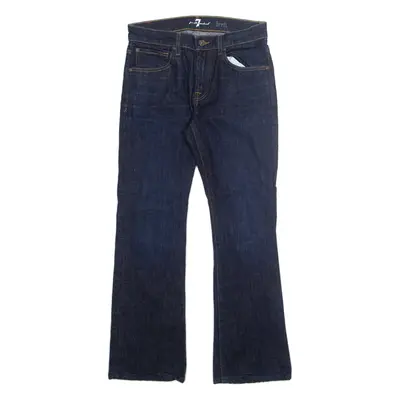 7 FOR ALL MANKIND Womens Jeans Blue Regular Bootcut W28 L30