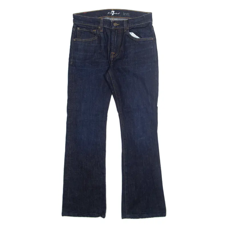 7 FOR ALL MANKIND Womens Jeans Blue Regular Bootcut W28 L30