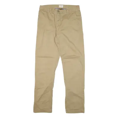 DOCKERS Mens Trousers Beige Slim Tapered W31 L32