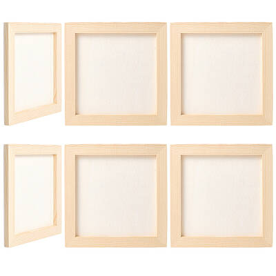 DIY Children Wood Decoration Clay Picture Frame