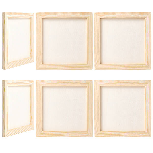 DIY Children Wood Decoration Clay Picture Frame