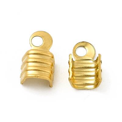 304 Stainless Steel Folding Crimp Ends