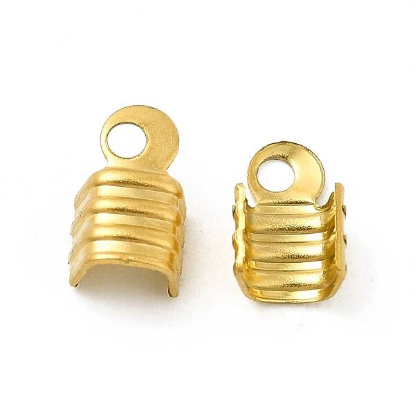 304 Stainless Steel Folding Crimp Ends