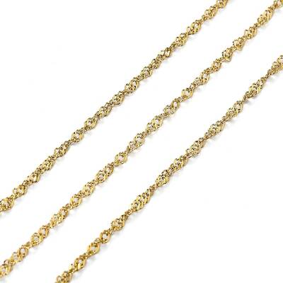 Ion Plating(IP) 304 Stainless Steel Singapore Chains
