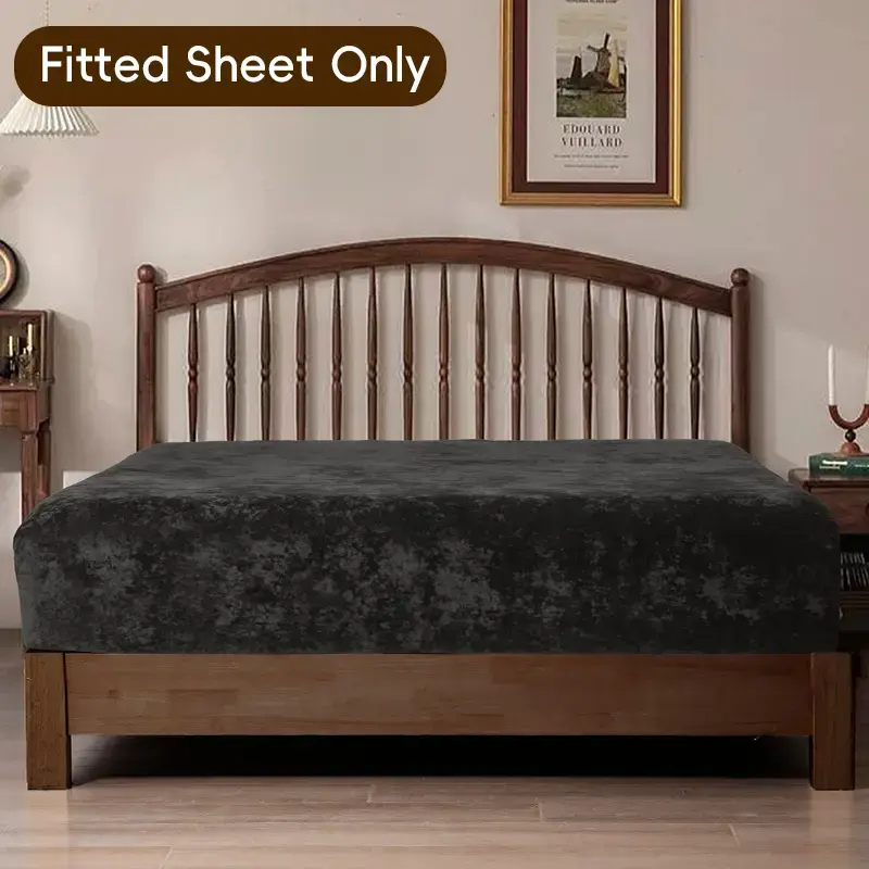 PHF Truly Velvet Fitted Sheet No Pillowcases