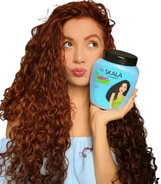 Skala Expert Blue Mais Cachos 35.2 oz (1000g) – Viral Brazilian Hair Cream for Curly Hair Haircare skala  curly hair Condit...