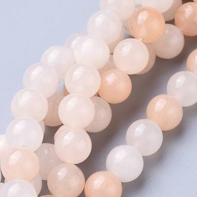 Natural Pink Aventurine Beads Strand